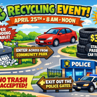 April 25th Recycle Event
