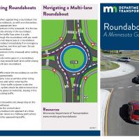 MNDOT Roundabout Brochure Page 1
