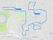 Santa East Route