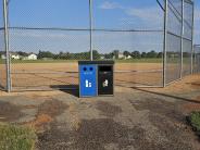 New Bins at Hidden Ponds Park