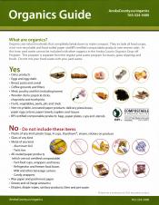 Organics Guide Page 1