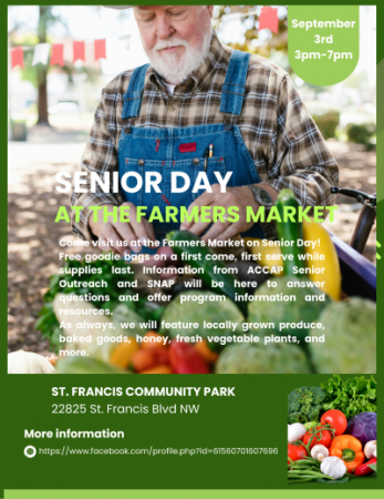 Senior Day  Farmers Market 2025 