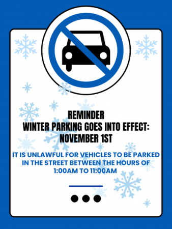 Winter Parking  Winter Parking