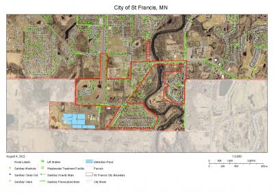 Sewer Jetting Map 2022
