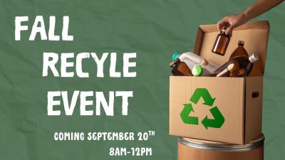 Fall Recycle Event 2025 
